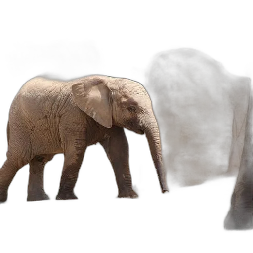 animal, creature, 3d render, concept art transparent PNG cut-out
