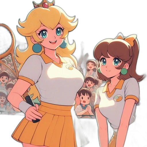 dress, staff, concept art, anime transparent PNG cut-out