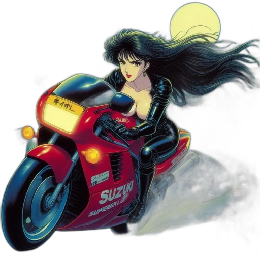 anime, comic book art, concept art, cartoon transparent PNG cut-out