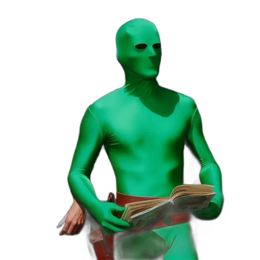 mask, creature, robot, staff transparent PNG cut-out