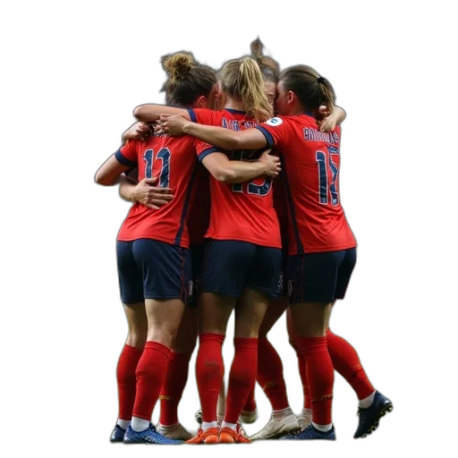 bulldogs, players, hugging, each transparent PNG cut-out