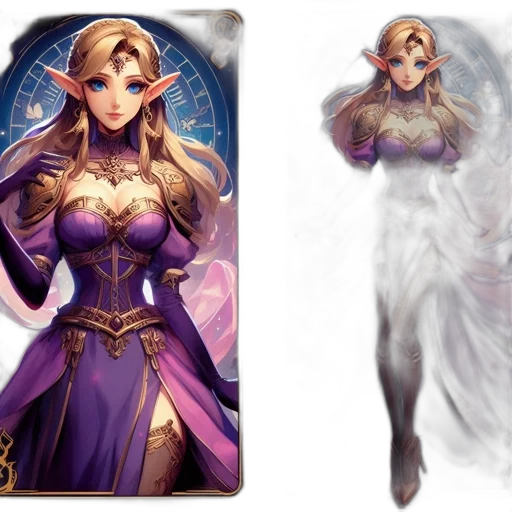 fantasy art, concept art, pixel art, comic book art transparent PNG cut-out