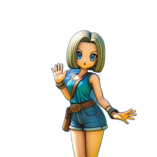 dress, concept art, 3d render, cartoon transparent PNG cut-out