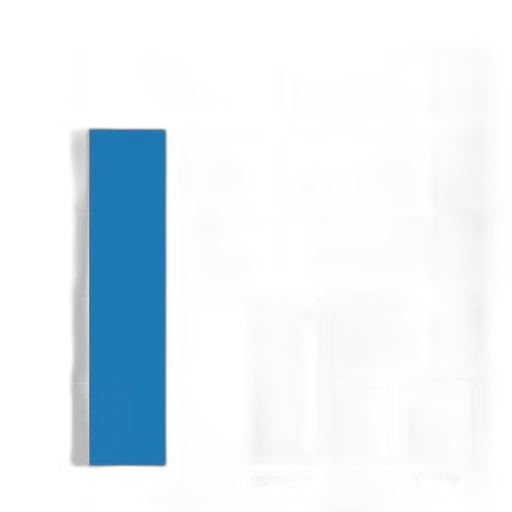staff, robot, blue, bar transparent PNG cut-out