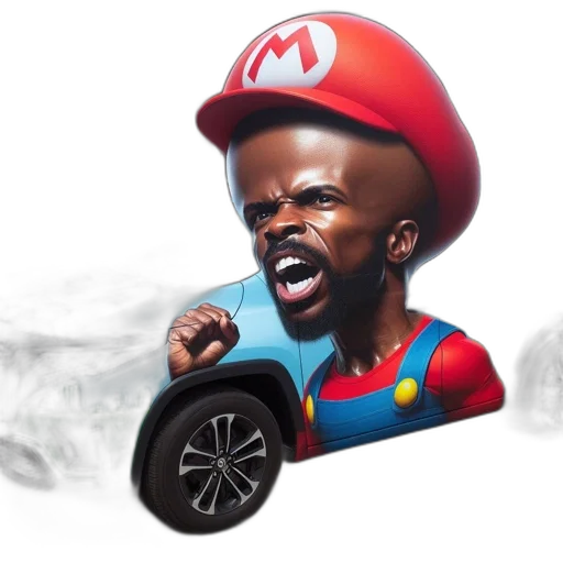 car, weapon, face, concept art transparent PNG cut-out