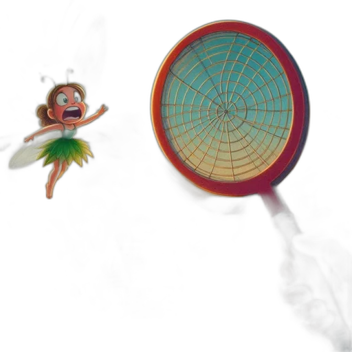 umbrella, creature, mask, hair transparent PNG cut-out