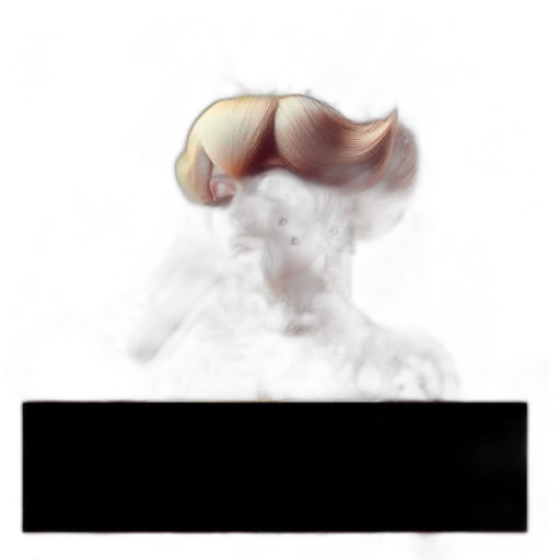 hair, mask, face, staff transparent PNG cut-out