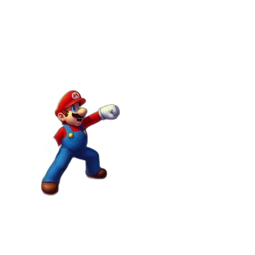 weapon, staff, hat, 3d render transparent PNG cut-out