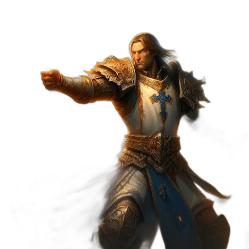 sword, staff, weapon, fantasy art transparent PNG cut-out