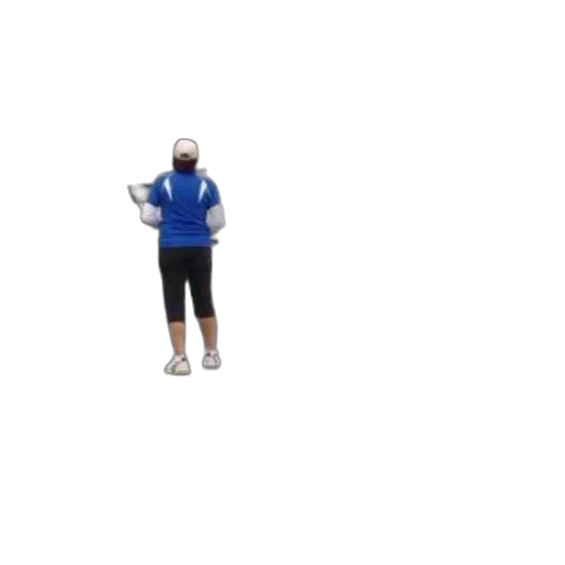 jacket, staff, creature, mask transparent PNG cut-out
