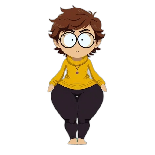 staff, jacket, dress, creature transparent PNG cut-out