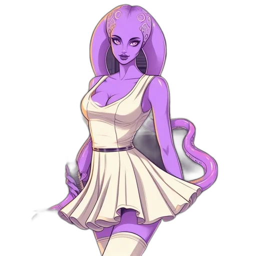 dress, staff, concept art, fantasy art transparent PNG cut-out