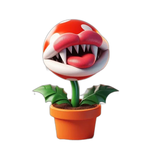 creature, flower, face, mask transparent PNG cut-out