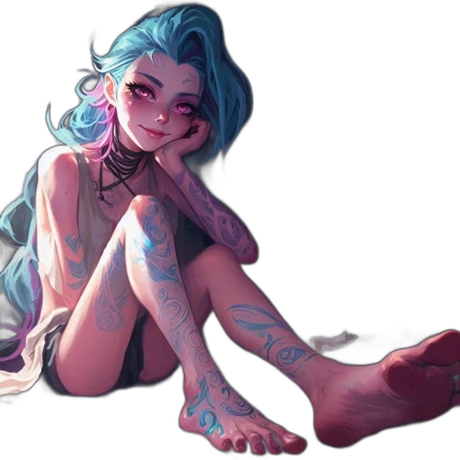 creature, concept art, cyberpunk, fantasy art transparent PNG cut-out