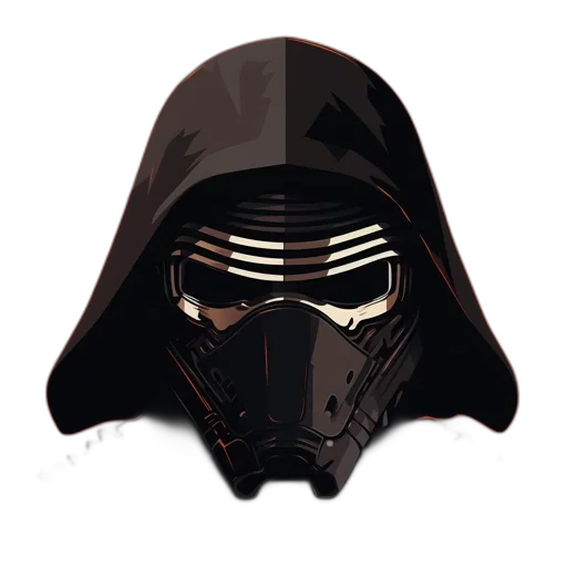 mask, face, hat, comic book art transparent PNG cut-out