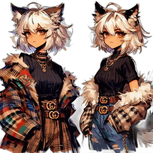 jacket, fantasy art, concept art, pixel art transparent PNG cut-out