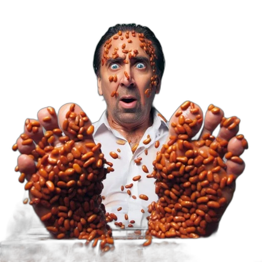 food, animal, creature, photorealistic transparent PNG cut-out