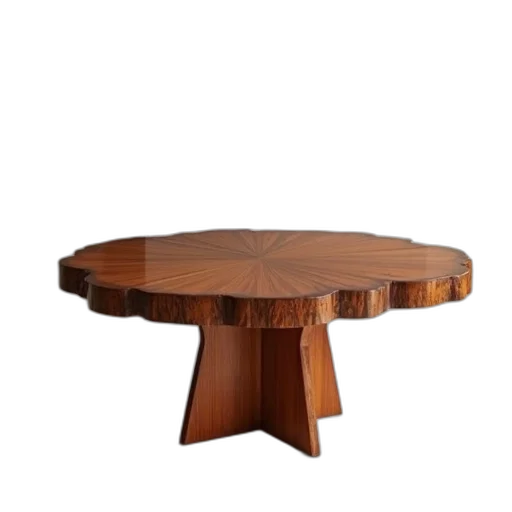 furniture, 3d render, modern, teak transparent PNG cut-out
