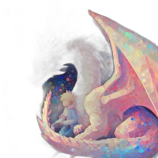 dragon, creature, animal, fantasy art transparent PNG cut-out