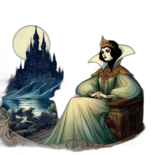 crown, fantasy art, concept art, pixel art transparent PNG cut-out