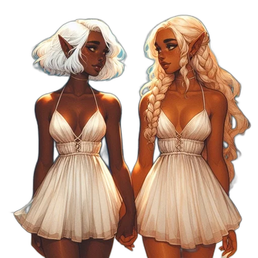 dress, concept art, fantasy art, pixel art transparent PNG cut-out