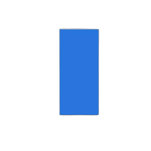 robot, pixel art, blue, monochrome transparent PNG cut-out