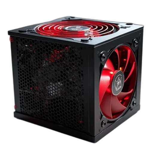 3d render, axial, atx, computer transparent PNG cut-out