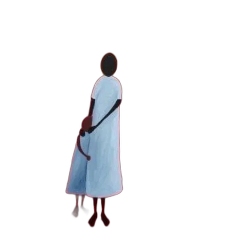 dress, staff, umbrella, jewelry transparent PNG cut-out