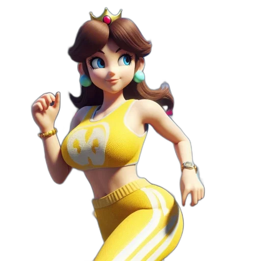 dress, staff, 3d render, concept art transparent PNG cut-out