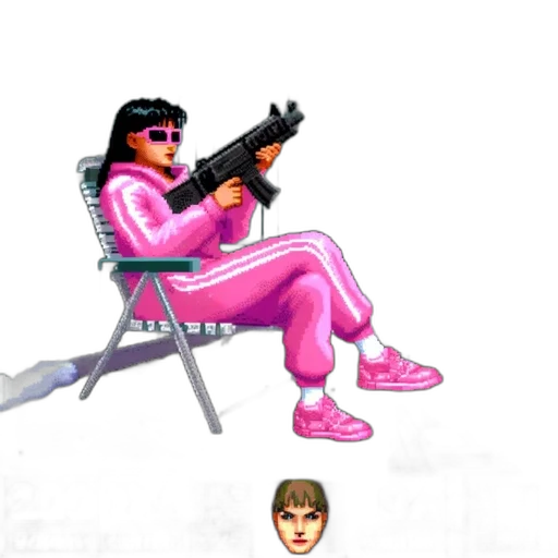 weapon, jacket, staff, furniture transparent PNG cut-out