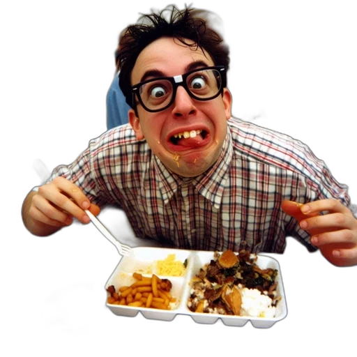 food, creature, face, animal transparent PNG cut-out