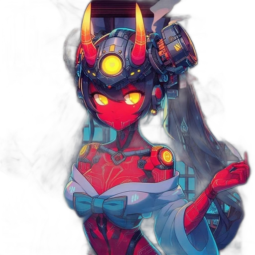 robot, mask, face, concept art transparent PNG cut-out