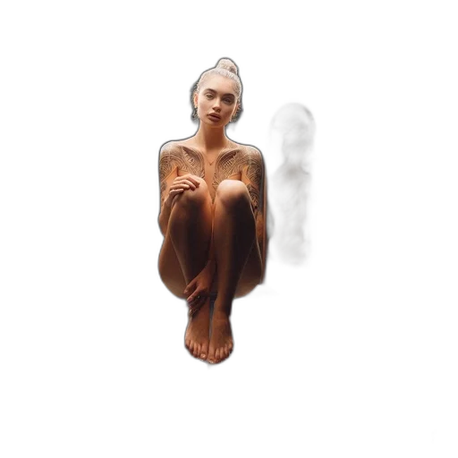 creature, dress, jewelry, hair transparent PNG cut-out