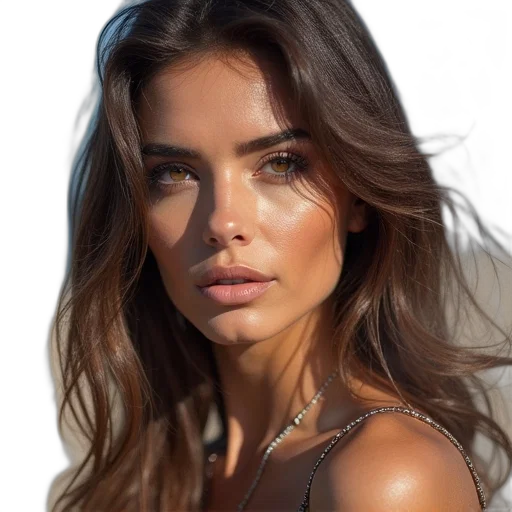 face, jewelry, hair, crown transparent PNG cut-out