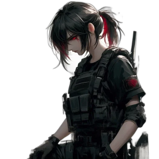 weapon, cyberpunk, concept art, pixel art transparent PNG cut-out