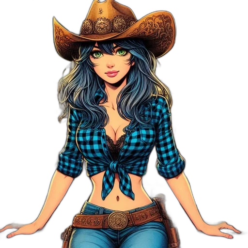 comic book art, cartoon, fantasy art, concept art transparent PNG cut-out