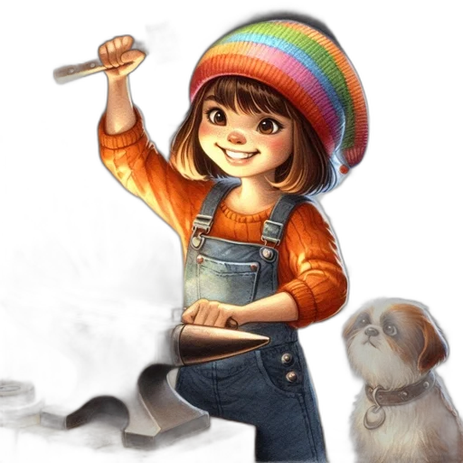staff, hat, food, animal transparent PNG cut-out