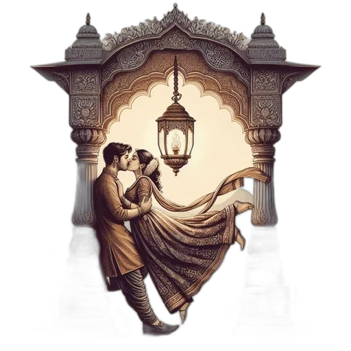 dress, umbrella, jewelry, mask transparent PNG cut-out