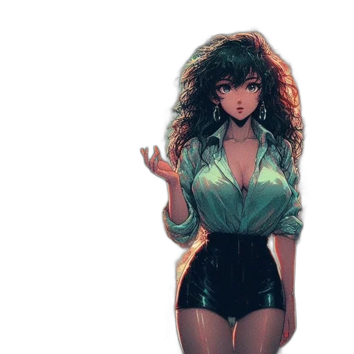 dress, jacket, concept art, fantasy art transparent PNG cut-out