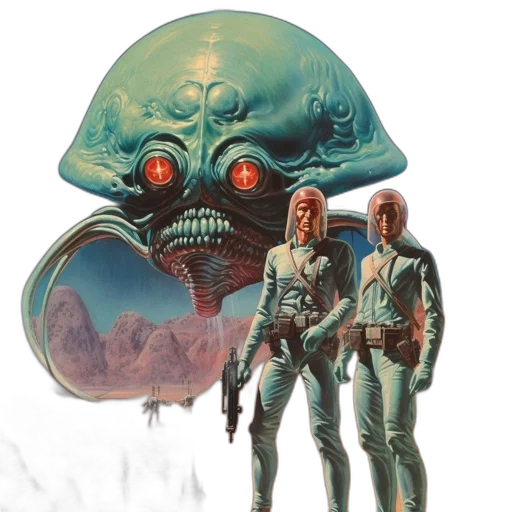 robot, mask, jacket, concept art transparent PNG cut-out