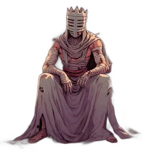 crown, sword, dress, robot transparent PNG cut-out