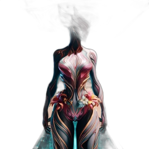 dress, mask, creature, concept art transparent PNG cut-out