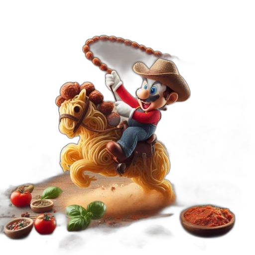 food, hat, jewelry, staff transparent PNG cut-out