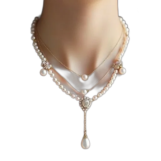 jewelry, crown, 3d render, pearl transparent PNG cut-out