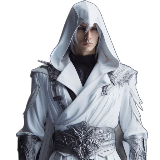 jacket, staff, concept art, fantasy art transparent PNG cut-out