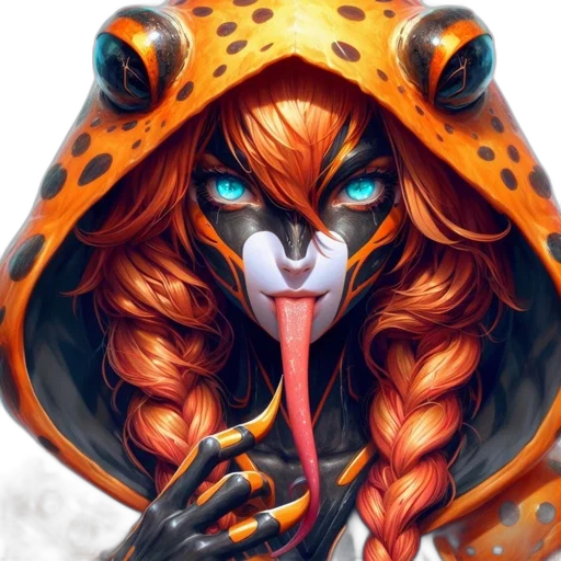 face, mask, fantasy art, concept art transparent PNG cut-out