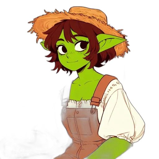 staff, hat, concept art, fantasy art transparent PNG cut-out