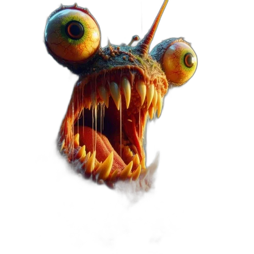 creature, staff, mask, animal transparent PNG cut-out