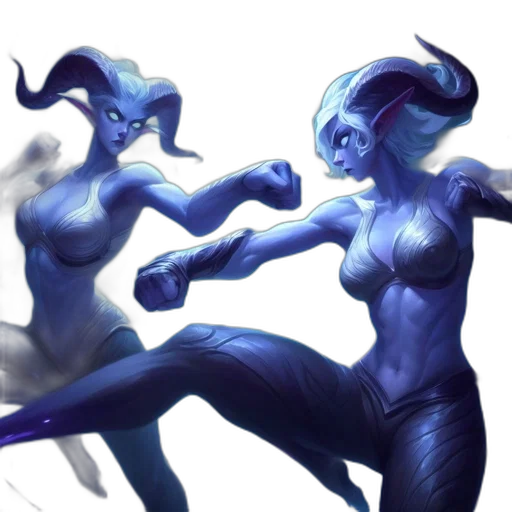 concept art, fantasy art, comic book art, 3d render transparent PNG cut-out
