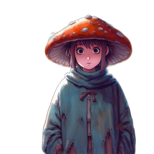 umbrella, hat, jacket, dress transparent PNG cut-out